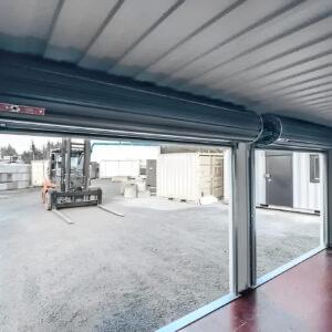 20FT SHIPPING CONTAINER WITH DOUBLE ROLL UP DOORS