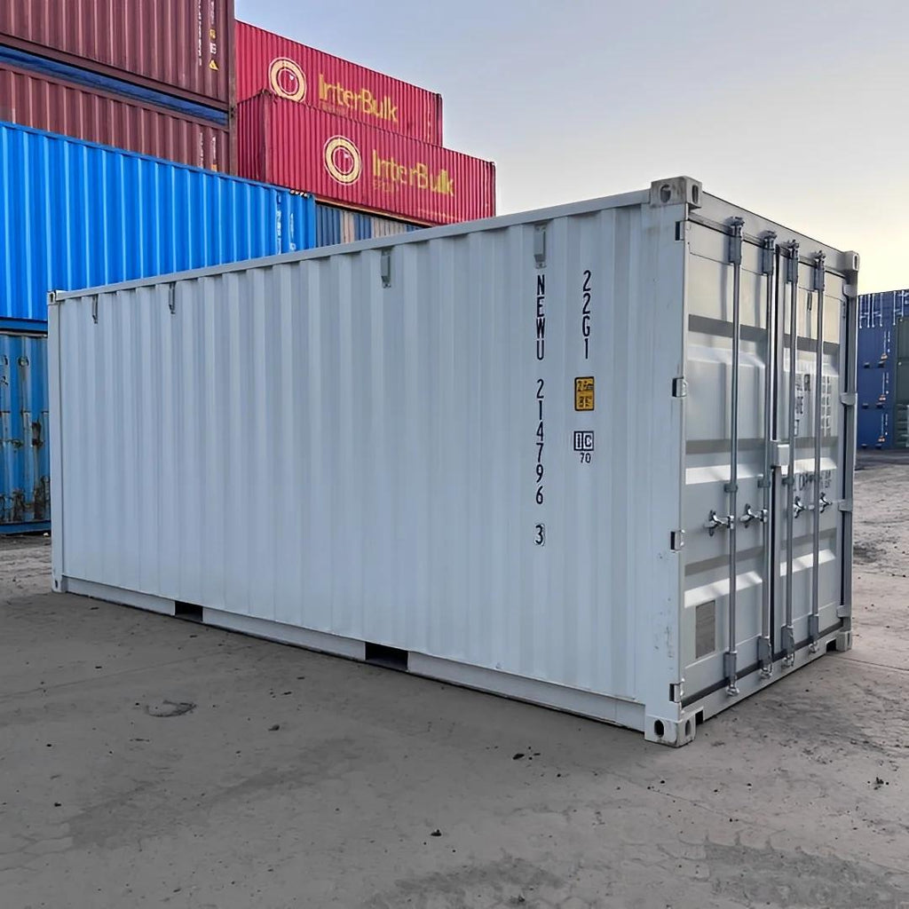 20ft Shipping Container White