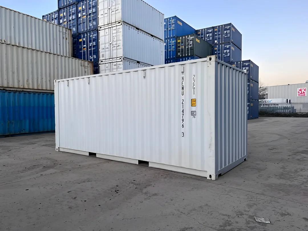 20ft Shipping Container White